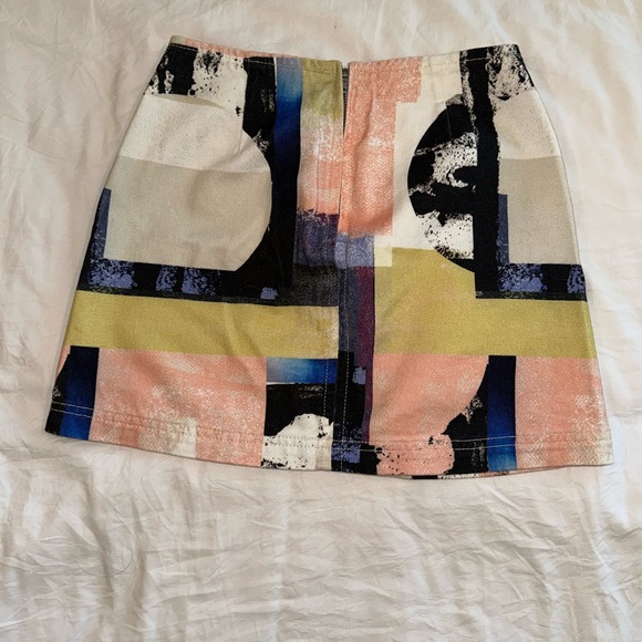 BDG Multicolor Mini Skirt Size XS - Picture 2 of 5